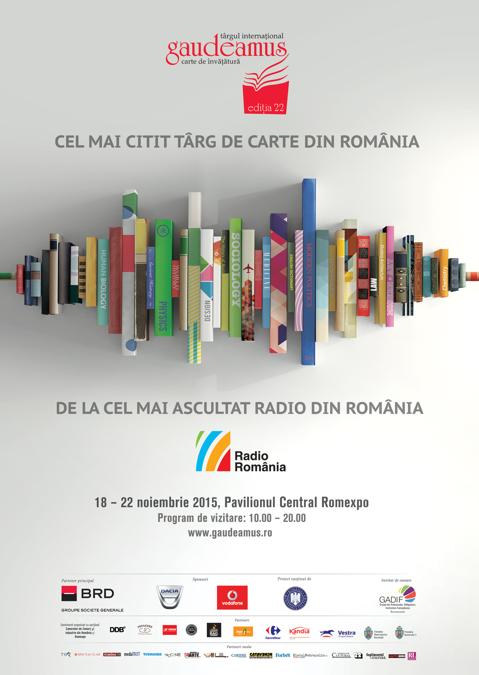 24-28 februarie 2016 – Târgul de Carte GAUDEAMUS la Craiova
