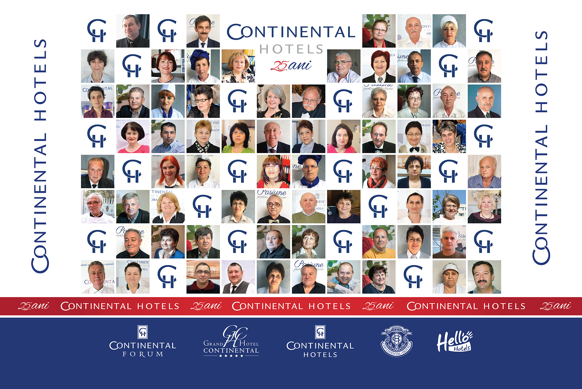 La ceas aniversar – 25 de ani de activitate Continental Hotels
