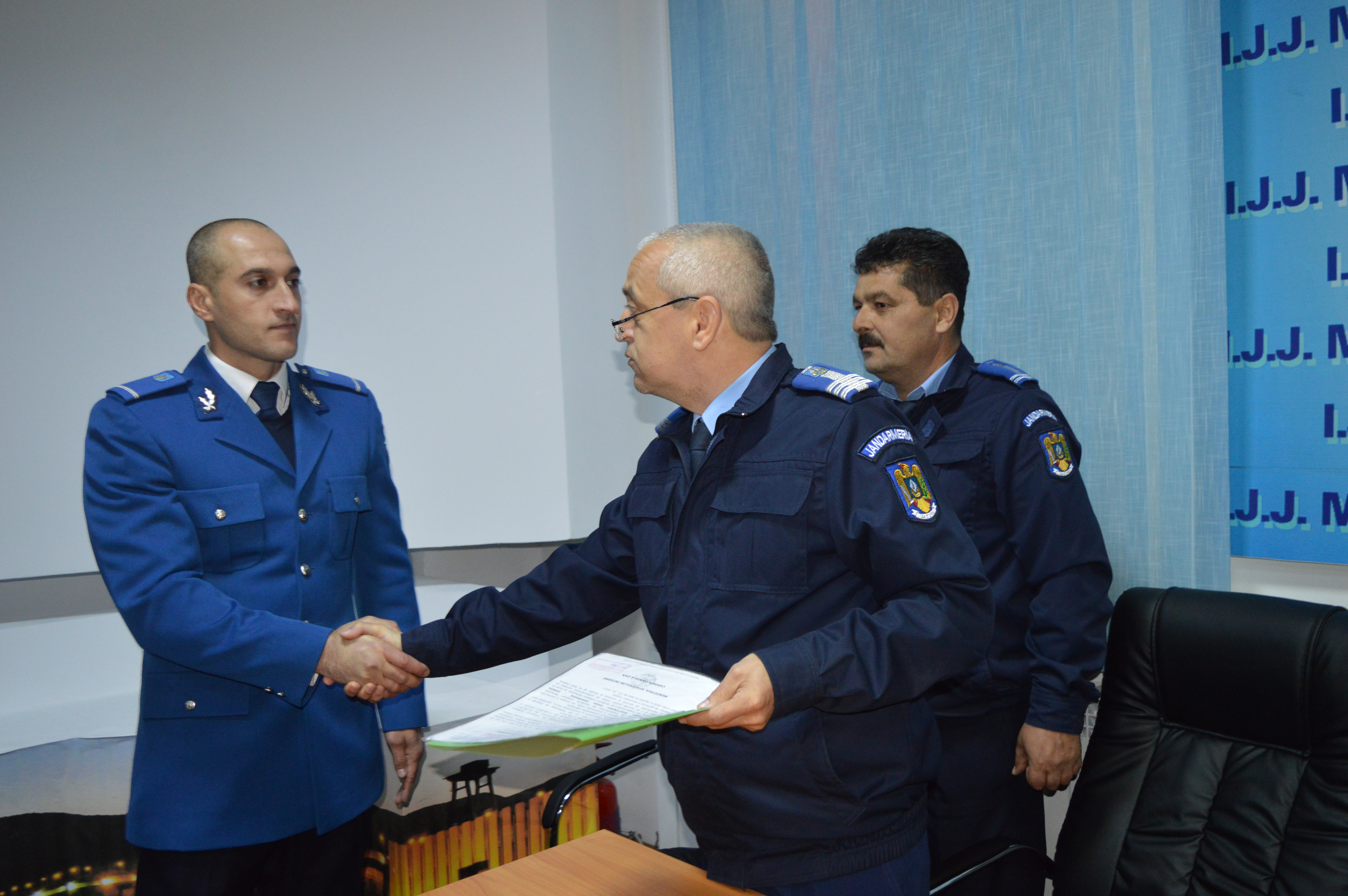 Un jandarm mehedințean a promovat examenul de trecere în corpul ofițerilor.
