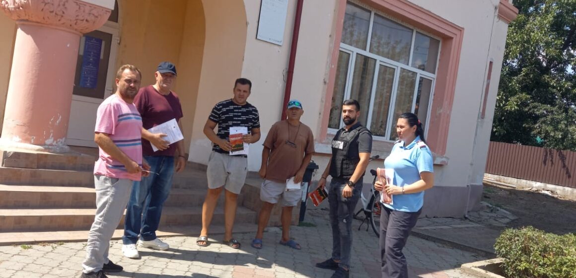 Acțiuni de prevenire și control desfășurate în tot județul Mehedinți pentru reducerea incendiilor de vegetație uscată