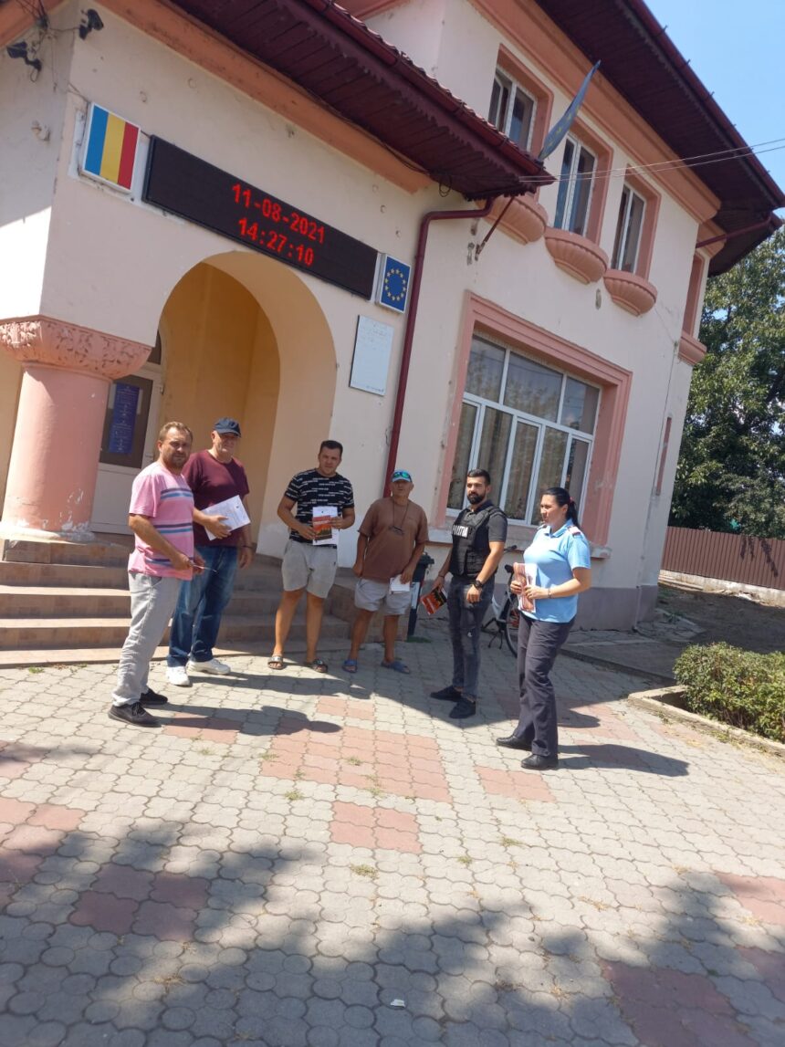 Acțiuni de prevenire și control desfășurate în tot județul Mehedinți pentru reducerea incendiilor de vegetație uscată