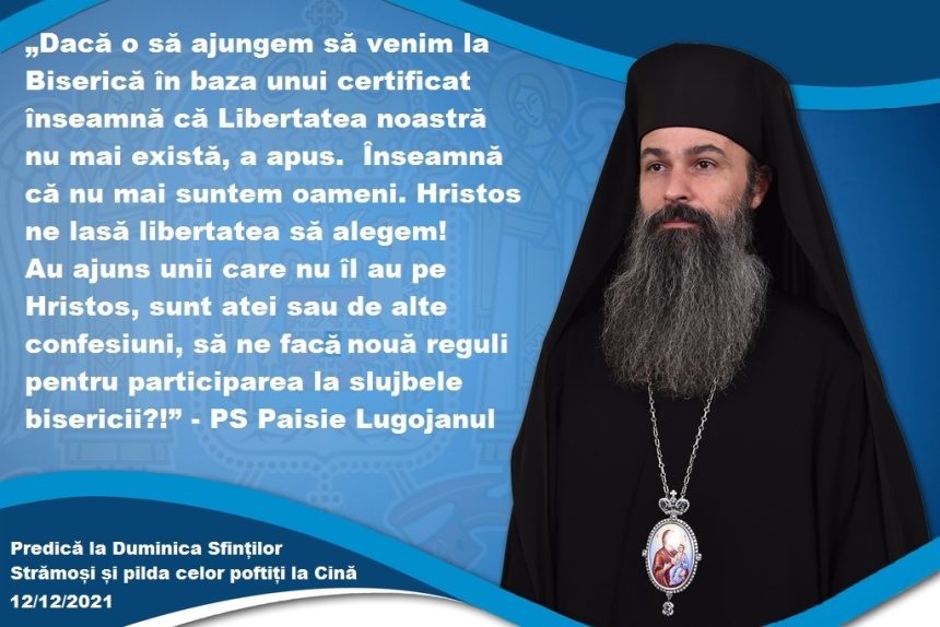 Câtă vreme obligi pe cineva, binele cu forța nu există!