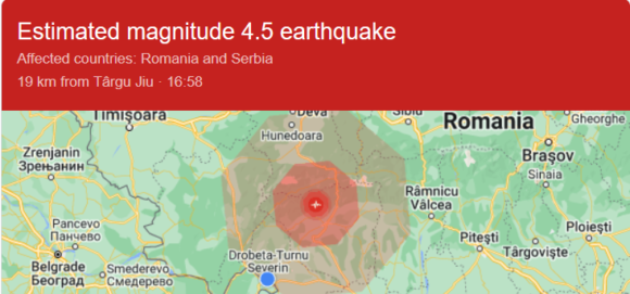 Cutremur in Oltenia