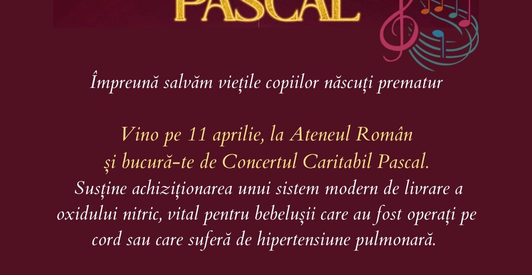 ZECI DE ARTIȘTI DE NOTORIETATE ÎI INVITĂ PE IUBITORII DE CONCERTE SĂ SE ALĂTURE CAMPANIEI PENTRU SALVAREA COPIILOR NĂSCUȚI PREMATUR