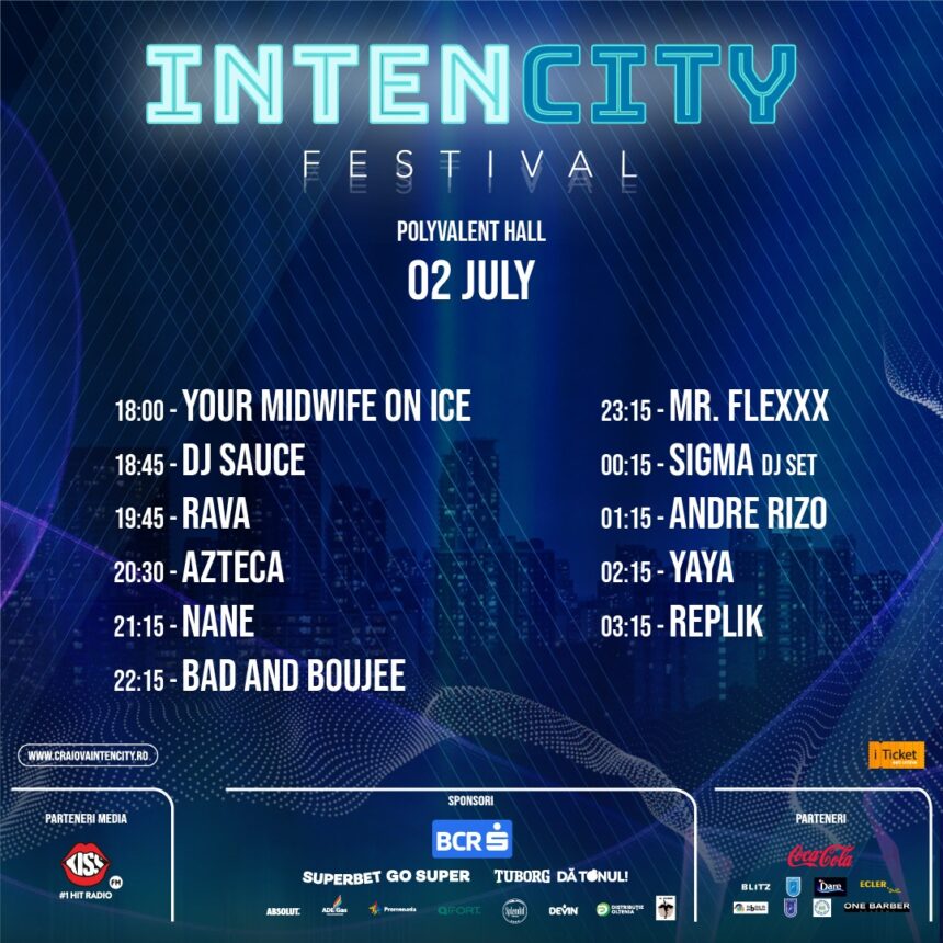 Festivalul IntenCity: a treia seară la Sala Polivalentă Festivalul IntenCity: a treia seară la Sala Polivalentă