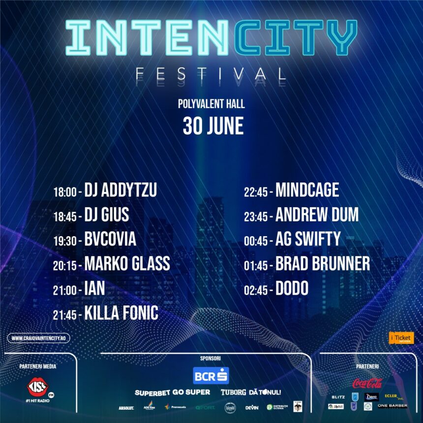 Festivalul IntenCity: prima seară la Sala Polivalentă