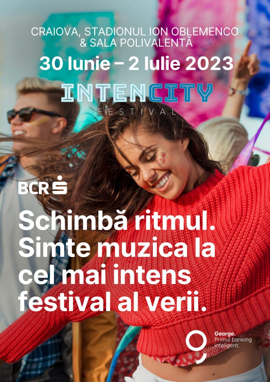 BCR, sponsorul principal al Festivalului IntenCity BCR, sponsorul principal al Festivalului IntenCity
