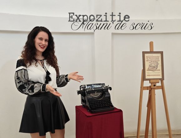 Expozitie masini de scris, colectia personala Iulia Damșescu, la Castelul de Apa. Expozitie masini de scris, colectia personala Iulia Damșescu, la Castelul de Apa.