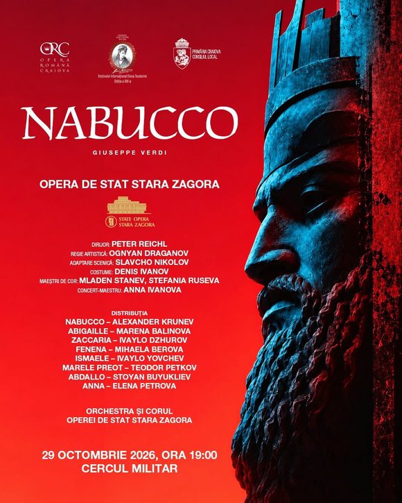 „Nabucco” și „Silvia”, la Festivalul Internațional Elena Teodorini